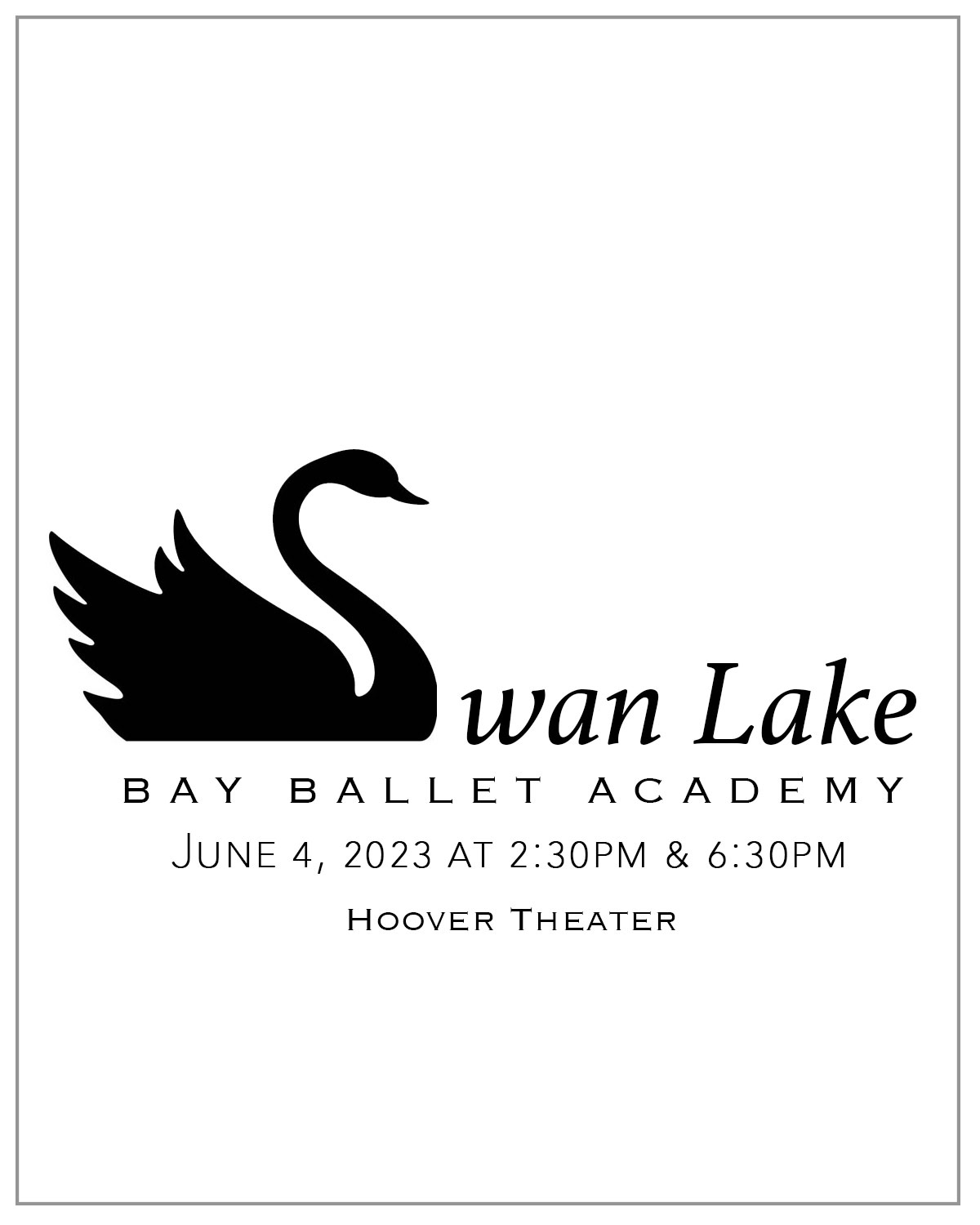 Swan Lake 2023